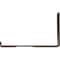 Ekena Millwork Steel Hanging Shelf Bracket, Antiqued Bronze 2"W x 12"D x 7"H BKTM02X12X07HSABZ - alternate 9